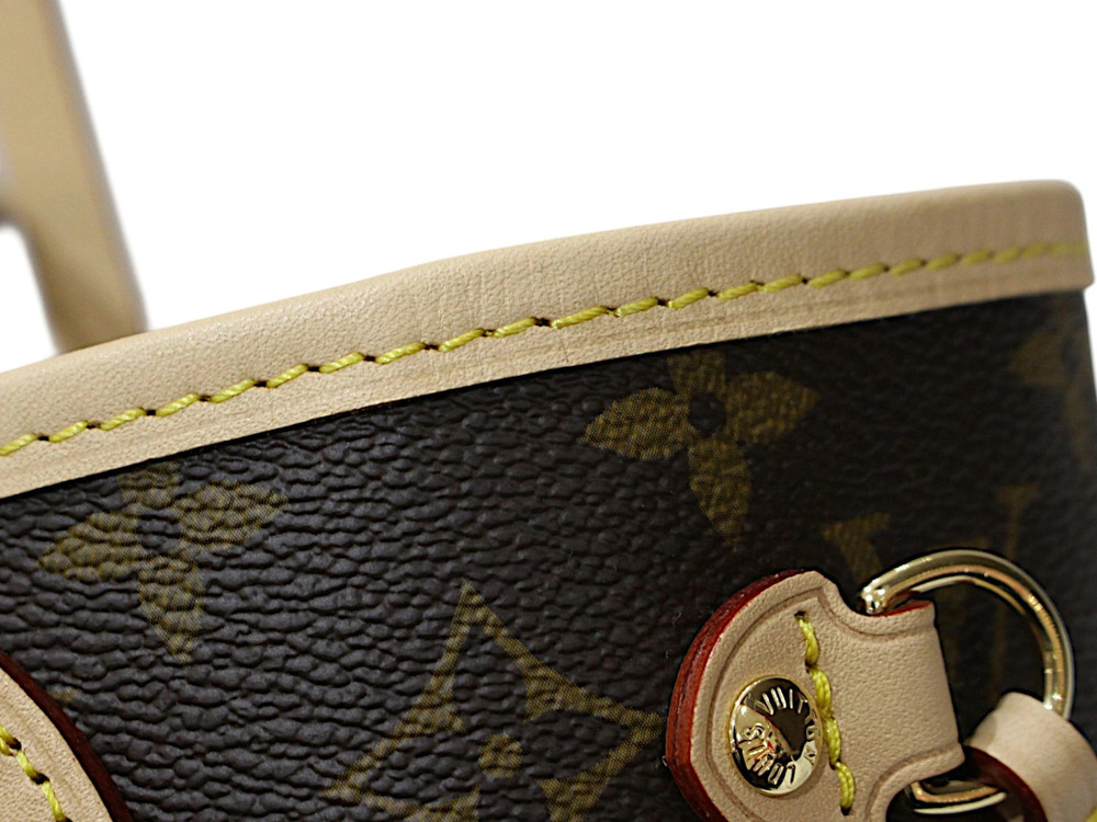 LOUIS VUITTON Neverfull Monogram Canvas Brown Tote Bag